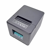 Printer Thermal Desktop 80mm Kecepatan Tinggi dengan USB & LAN untuk Sistem POS Retail & Sistem Resepsionis Hotel