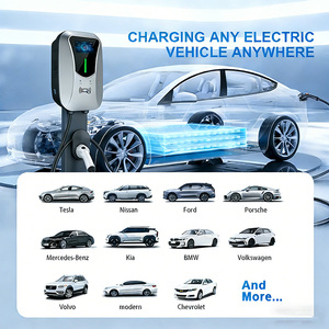 Borne de recharge murale pour véhicules électriques 7KW~22KW, nouvelle énergie, CA 32A, sortie CC 16A, modèle <span class=keywords><strong>Wallbox</strong></span> compatible <span class=keywords><strong>Tesla</strong></span> - Product Image 5