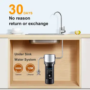 Q5-11inch NSF/ANSI42 Certified Water Purifier Under Sink Water Filter With Faucet