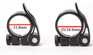 Collier de selle de vélo 31,8/34,9 mm, collier de selle de vélo de montagne, VTT, BMX, route, libération rapide, pièces de vélo - Product Image 4