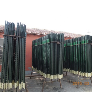 Thép Mạ Kẽm Nặng Hàng Rào Studded T Post Với Wire <span class=keywords><strong>Mesh</strong></span> - Product Image 2
