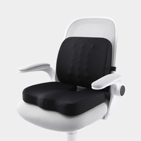 Coussin de siège de haute qualité, orthopédique, antidérapante, 100% en mousse à mémoire de forme, pour douleur de la rotule, pour chaise de bureau
