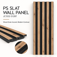 Panneau mural côtelé PS pour une conception intérieure minimaliste et des éléments architecturaux muraux