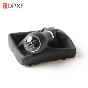 Pour Polo Seat Leon III MK3, applicable aux voitures Audi A6L, ensemble <span class=keywords><strong>de</strong></span> <span class=keywords><strong>protection</strong></span> du <span class=keywords><strong>levier</strong></span> <span class=keywords><strong>de</strong></span> vitesses contre la poussière et les débris. - Product Image 1