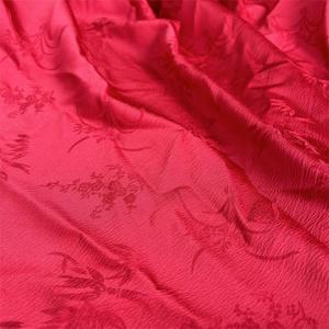 Poliestere acetato Slinky Spandex <span class=keywords><strong>Fukuro</strong></span> Jacquard Texture tessuto con motivo floreale orchidea Design - Product Image 5