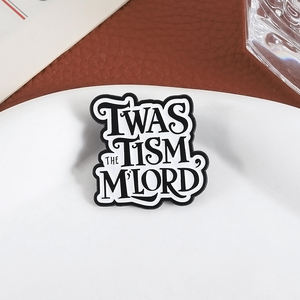 Эмалированная булавка с надписью - Product Image 4