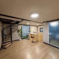 Maison conteneur extensible et respirante, cabine en acier moderne et portable, étanche, facile à assembler, durable, écologique, pour chambres et hôtels