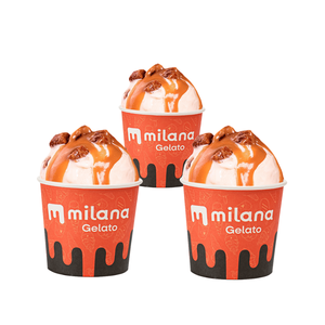 Gelato en Gros au Chocolat, Pot de 100ml, Sac de Crème Glacée en Promotion, Ingrédients Premium, Fabriqué au Vietnam, Qualité Italienne - Product Image 2