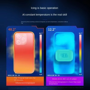 Enfriador Magnético de Teléfono con Semiconductor, Batería Desmontable, Pantalla Digital, Radiador RGB para Juegos Móviles y Transmisión en Vivo - Product Image 6