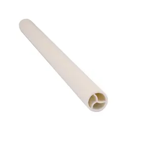 Haute qualité anti-UV 15mm pvc tuyau en plastique fil électrique tuyau câbles d'alimentation isolant Tube Extrusion Flexible tuyau personnalisé