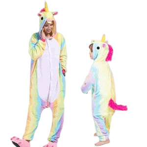 Pyjamas <span class=keywords><strong>Kigurumi</strong></span> Onesie pour enfants pour femmes Vente en gros de pyjamas en tissu tissé de costume de <span class=keywords><strong>licorne</strong></span> et de dinosaure de dessin animé - Product Image 2