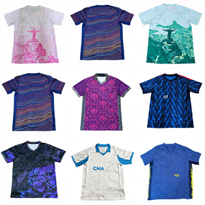 قميص كرة قدم رجالي جديد موديل 25/26 بجودة تايلاندية عالية، مخصص بطباعة رقمية بتقنية التسامي، سريع الجفاف لفرق ونوادي كرة القدم - Product Image 1