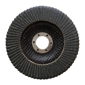 T27 7 "180 мм Карбид кремния абразивный лоскут диск SIC для шлифования стеклянных краев и камня 40 #60 #80 #120 # Размер Грита 10 шт./упаковка - Product Image 2