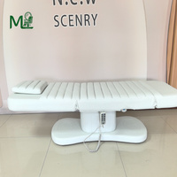 Table de massage électrique moderne très vendue avec revêtement en cuir PU, mobilier de salon portable pour salon et hôtel