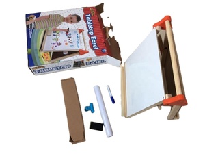 Lavagna Educativa in Legno per Bambini da 15 Pollici, Cavalletto in Legno Personalizzabile - Product Image 3