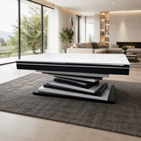 Table de billard de luxe Naipni 7ft 8ft 9ft avec plateau de salle à manger