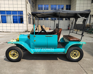 ZOWN Venta Directa de Fábrica, Autobús Turístico Clásico Eléctrico Vintage, Techo, 4 Ruedas, 4-6 Asientos, Eventos de Boda 2 - Product Image 3