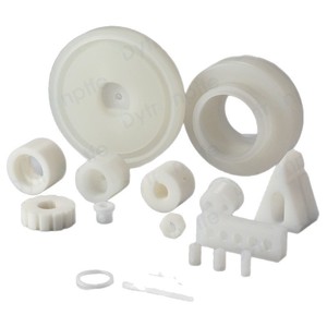 ชิ้นส่วนฟลูออโรพลาสติก Dytronptfe Pvdf ชิ้นส่วนกลึงขึ้นรูปตามสั่งสำหรับเครื่องจักรเคมี - Product Image 5