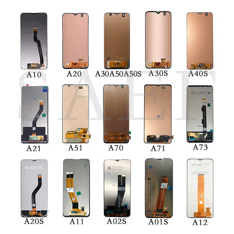 फैक्टरी थोक विभिन्न मॉडलों Digitizer भागों मोबाइल एलसीडी स्क्रीन पर नज़र रखता है टच सैमसंग के लिए प्रदर्शन मोबाइल फोन LCDs