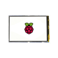 Raspberry Pi 4 3 sıfır için tasarlanmış 3.5 inç 3.5 ''ahududu Pi LCD dokunmatik ekran