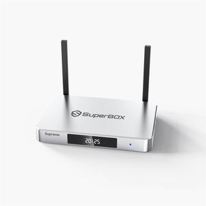 Super Me Tv Iptv <span class=keywords><strong>Box</strong></span> 6k H265 Android 12 Set Top 4gb 128 Bt Control Remoto por Voz Smart Wifi6 Ott Completamente Equipado - Product Image 2