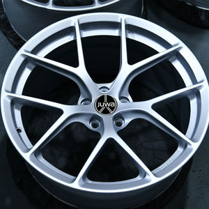 Jantes JUWA neuves de 18 pouces en alliage d'aluminium satiné argenté, forgées concaves, <span class=keywords><strong>M340</strong></span> G80 G82 40 mm ET 15-26, ajustement personnalisé - Product Image 2