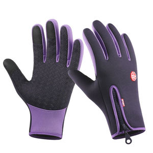 Guantes Deportivos de Invierno Unisex de Poliéster Impermeables y Resistentes al Viento con Pantalla Táctil para Ciclismo y Conducción - Product Image 5