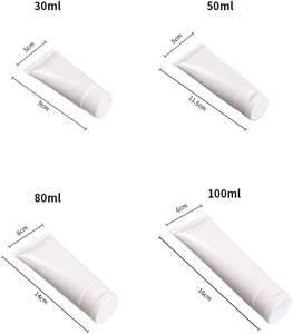 Fabricante de tubos de plástico cosmético, loción corporal de plástico reciclable, tubo suave cosmético, embalaje de tubos exprimibles biodegradables - Product Image 3