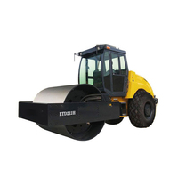 Rouleau vibratoire hydraulique à tambour unique de 12 tonnes de qualité professionnelle LTD212H avec joystick