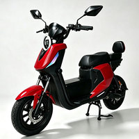 Skuter Listrik Pengantar Barang Urban U12, E-Moped 2 Roda untuk Pengantaran Makanan & Perjalanan Sehari-hari, Pilihan Warna Beragam, E-Bike Jarak Jauh