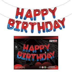 Ensemble de ballons de dessin animé de 16 pouces d'épaisseur pour <span class=keywords><strong>Minecraft</strong></span>, décorations de ballons d'<span class=keywords><strong>anniversaire</strong></span> SpiderMan - Product Image 4