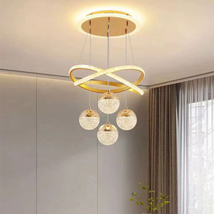 Lámpara Colgante LED Minimalista Moderna, Elegante Lámpara de Araña para Comedor, Dormitorio, Escalera, Iluminación de Lujo para el Hogar - Product Image 2