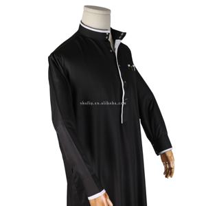 عباءة عربية أصلية جديدة من المدينة، ملابس إسلامية تقليدية، قفطان قطري، ثوب صلاة للمسلمين - Product Image 6