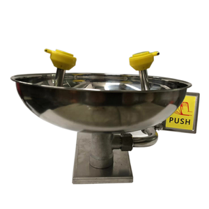 Sản phẩm an toàn trạm rửa mắt bằng thép không gỉ treo tường với tốc độ dòng chảy 9-11l/phút và áp suất 0.2-0,8mpa - Product Image 3