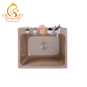 EUR PET Bañera <span class=keywords><strong>de</strong></span> Lujo Plegable y Moderna <span class=keywords><strong>de</strong></span> Acrílico con LED <span class=keywords><strong>para</strong></span> <span class=keywords><strong>Perros</strong></span> y Gatos, con Hidromasaje - Product Image 2
