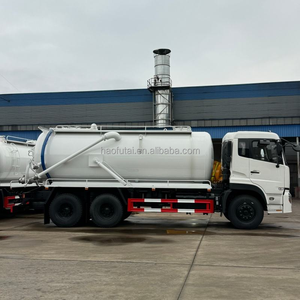 รถบรรทุกเก็บขยะแบบอัดขนาด 18 ลูกบาศก์เมตร เครื่องยนต์ดีเซล  รถทำความสะอาดถังขยะ มาตรฐานไอเสียยูโร 5 สภาพใหม่ - Product Image 1