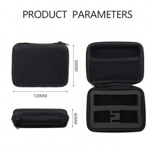 กระเป๋าเก็บอุปกรณ์ชาร์จแบบกันน้ำสีดำ ทำจากวัสดุ EVA ทนไฟ พกพาสะดวก - Product Image 6