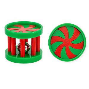 Blue Magpie Flower <b>Drum</b> Cat Toy 12g <b>Plastic</b> Sound-Making Pet Interactive Toy - Product Image 1