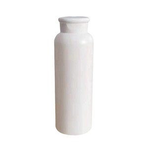 Bouteilles en plastique PP écologiques blanches avec capuchons rabattables sécurisés Accès pratique pour les essentiels de soins du corps au bain - Product Image 2