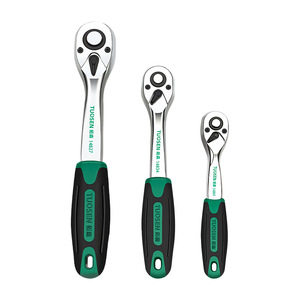 Llave de Trinquete Tuosen de 1/2 Pulgada, Apertura Rápida Manual, Acero con Alto Contenido de Carbono, Cromado Pulido, Herramienta de Reparación Automotriz - Product Image 1