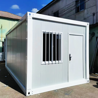 Bureau préfabriqué en conteneur modulaire sur le terrain préfabriqué de luxe 20 pieds 40 pieds magasin vivant