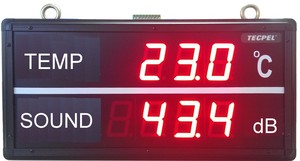Tecpel DSL-330 Digital <b>Sound</b> Level <b>Meter</b> Plastic 4-Digit Display 0.1 Resolution A/C Weighting 1.5dB Accuracy Battery 0.5s - Product Image 2