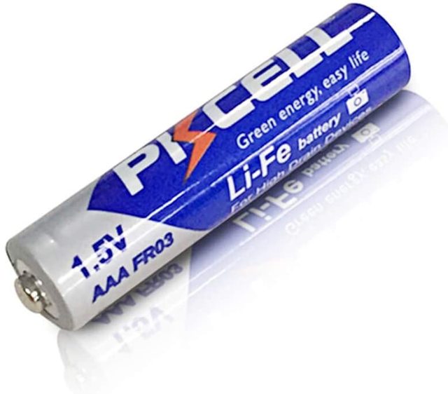PKCELL AAA Batteries FR10445 Battery 1.5V 1200mAh FR03 Lithium  Primary Batteries for Radio