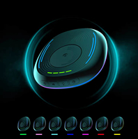 Simulateur de mouvement de souris indétectable avec minuterie marche/arrêt, lumières RGB, sans pilote, garde l'ordinateur actif