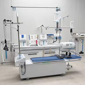 LTSO06 tempat tidur terapi fisik, layar LCD traksi Lumbar dan serviks medis harga murah - Product Image 6