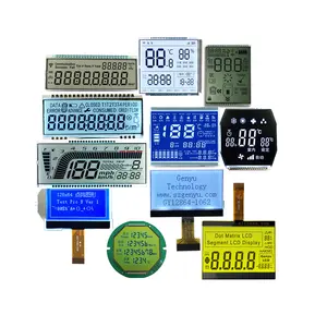 Fstn-pantalla LCD monocromática de segmento Digital, 128x64 puntos, Cog gráfico, 16x2 Lcm, Vatn, personalizado, 7 segmentos