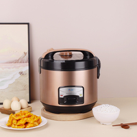 Cuisinière à riz électrique automatique intelligente à vente chaude en gros - 1,0/1,5/1,8/2,2/2,8 L en acier inoxydable pour usage domestique et hôtelier