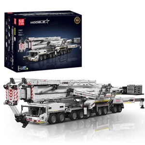 MOULD KING 17007/17008 Technical Car Toys Motorized LTM 11200 Crane Truck Building Block Assembly <b>Model</b> Brick Kid Christmas Gift - Product Image 2