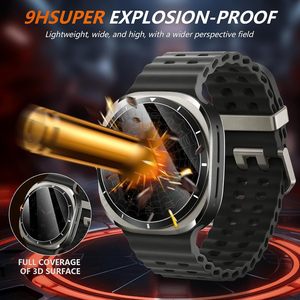 Trendybay <span class=keywords><strong>Film</strong></span> de montre de haute qualité <span class=keywords><strong>Film</strong></span> anti-peeping 30 ° pour Samsung <span class=keywords><strong>Watch</strong></span> 7 <span class=keywords><strong>Film</strong></span> d'écran - Product Image 4