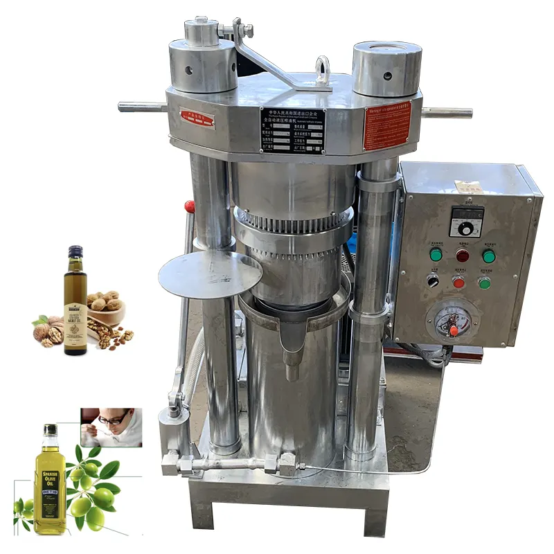 Good Hydraulic Oil Press Machine Professional Manufacturer Almond Olive Cocoa Butter Sesame